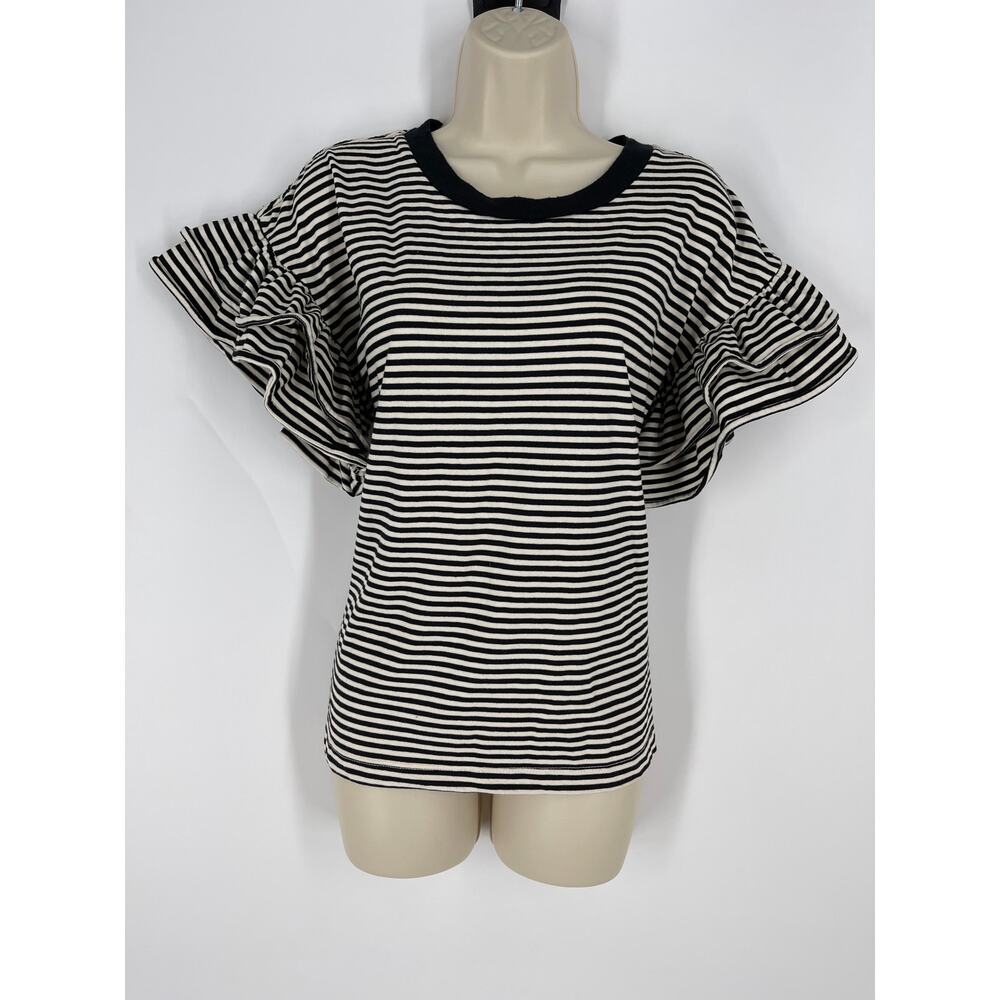 Current Elliot Striped Top (B17#7)